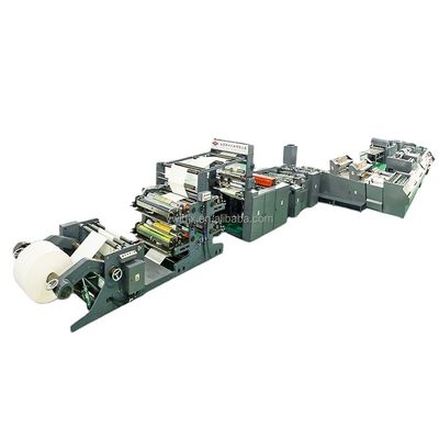 24 Stunden LD-GNB670 Z-Typ Vollautomatik Kaltklebenteppich-Notebook-Herstellmaschine