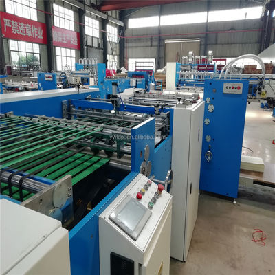 Grüne Farbe Produktionslinie für 220V Übungsbuchmachmaschine Notizbuch Produktion