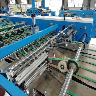 Grüne Farbe Produktionslinie für 220V Übungsbuchmachmaschine Notizbuch Produktion